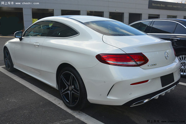 高逼格 超运动  奔驰C Coupe 新车实拍-图3