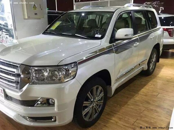 丰田酷路泽4000真皮座椅  桃木内饰剧降-图2