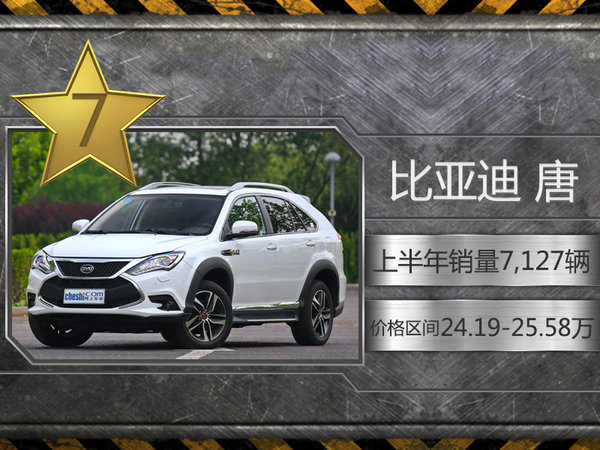 上半年十大“电动车”畅销 谁说自主不够强-图7