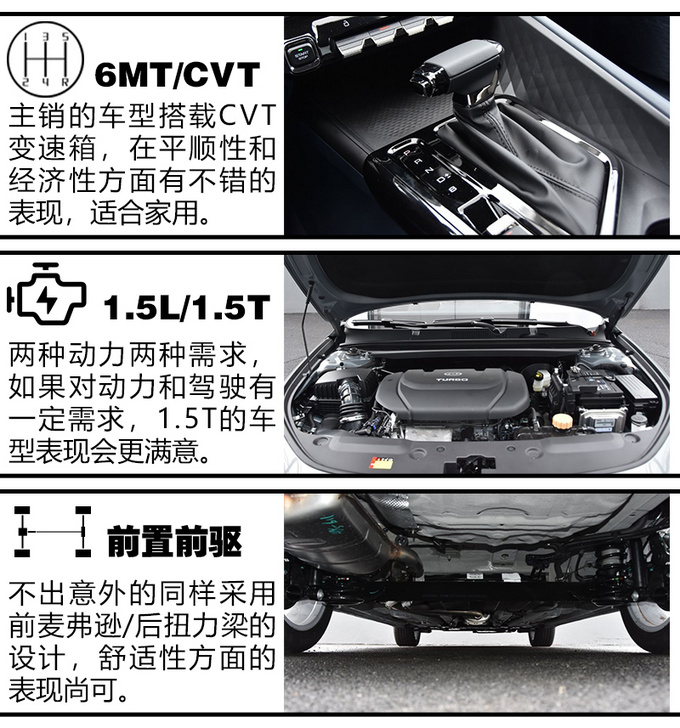 设计配置空间洋洋满足 裸车10万的轿车推荐-图22