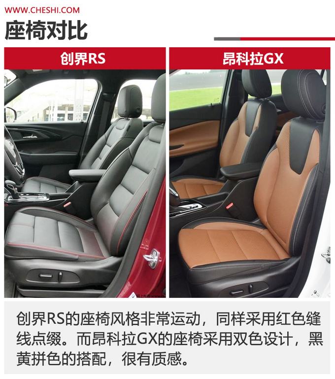 同级却是不同路雪佛兰创界对比别克昂科拉GX-图10