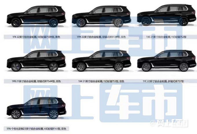 宝马新X7配置曝光11月上市 选魔毯空气悬挂更便宜-图5