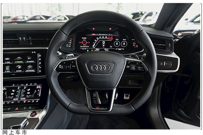 奥迪全新RS 7海外实拍搭4.0T V8/3.6秒就破百-图4