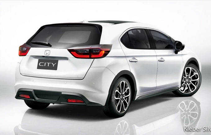 本田city掀背版路试谍照 造型更低矮/或配全景天窗_海外车讯-网上车市