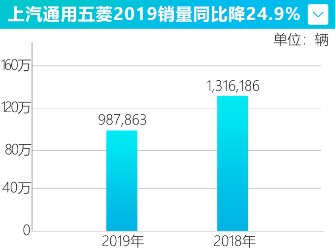 上汽通用五菱2019销量暴跌24.9 五菱宏光降20.6-图2