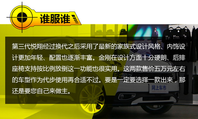 5万块买代步好车 长安全新悦翔/吉利金刚如何选-图1