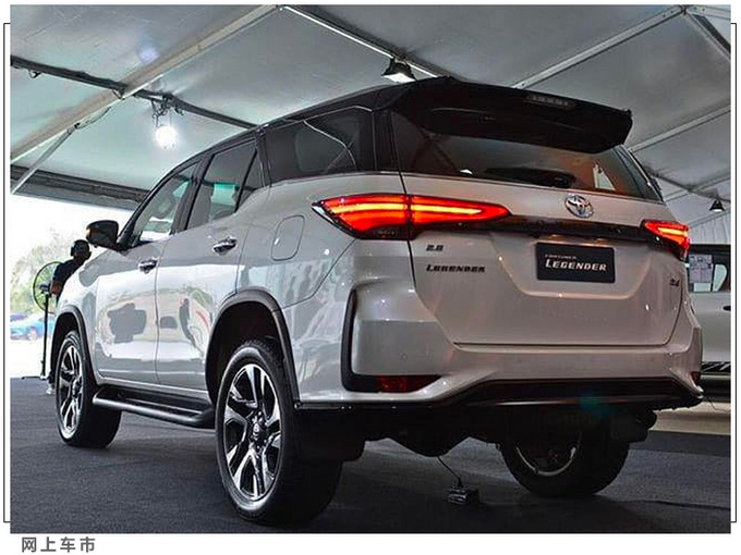 丰田新款Fortuner实拍曝光定位硬派SUV/运动外观-图3