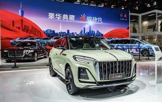 国产红旗车真漂亮超强产品阵容亮相广州车展尽显豪华风范
