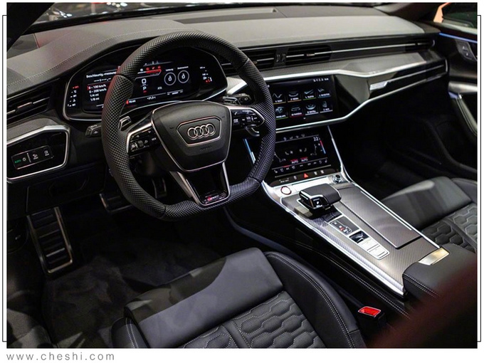 奥迪全新rs6到店实拍!搭4.0t/后排这配置亮了-三河在线