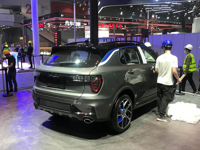 2020广州车展前瞻进一步个性新款领克01实拍