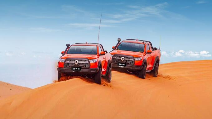 沙漠越野神器沙漠之王火炮30t即将亮相北京车展