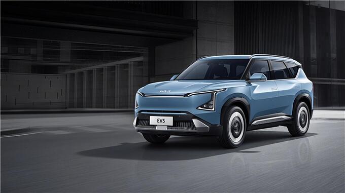 起亚ev5这款车外观如何