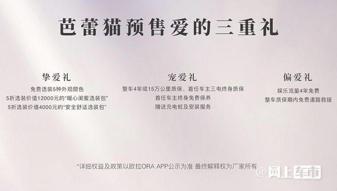 欧拉芭蕾猫预售19.3万起比smart更大 6月中旬上市-图2