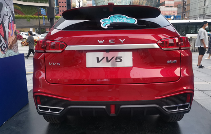 WEY新款VV5上市XX.XX万起售 配置升级 竞争领克02-图4