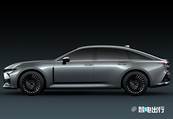 从此前发布的新车图片中可以看出,丰田crown sedan前脸装配了大尺寸直