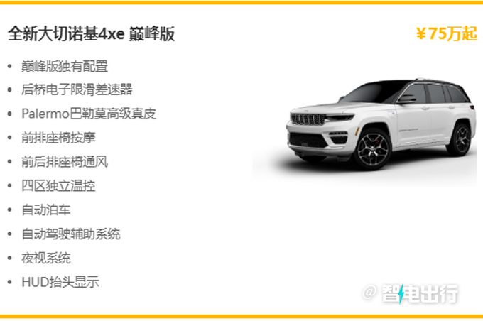 官方涨价12万Jeep全新大切诺基预售65-75万元-图3