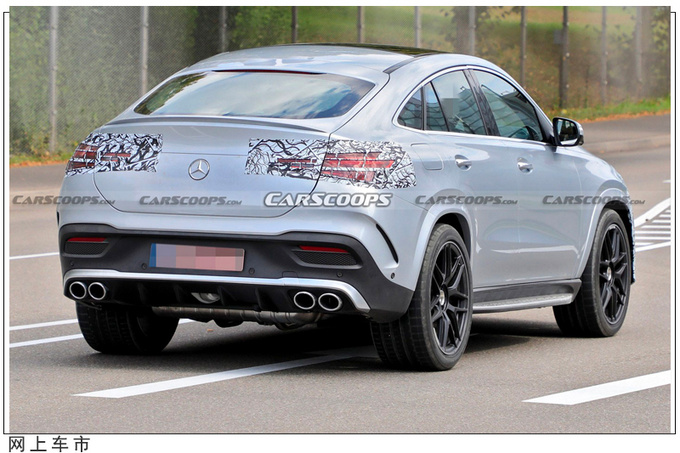 梅赛德斯-AMG GLE Coupe谍照与宝马X6 M选谁-图3