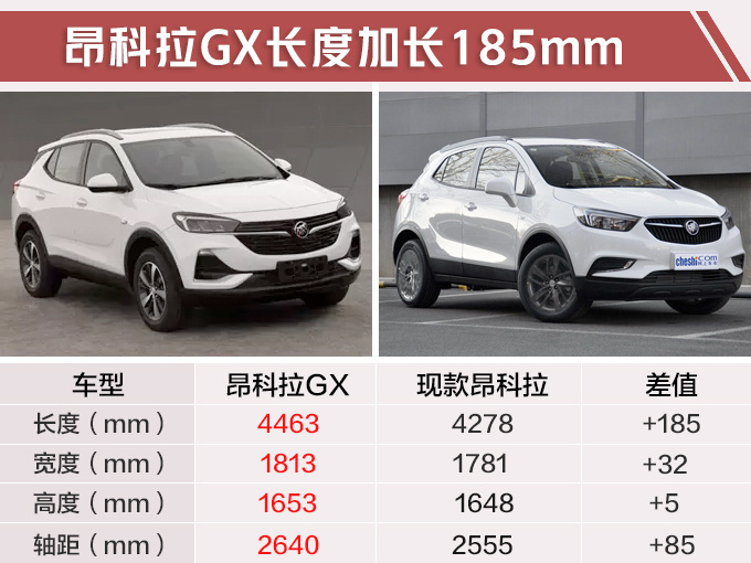 别克昂科拉家族2款SUV发布 搭1.3T配四驱系统-图6