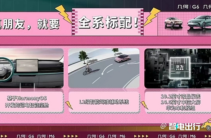 官降8000元几何G6/M6售14.48-18.18万 配华为座舱-图6