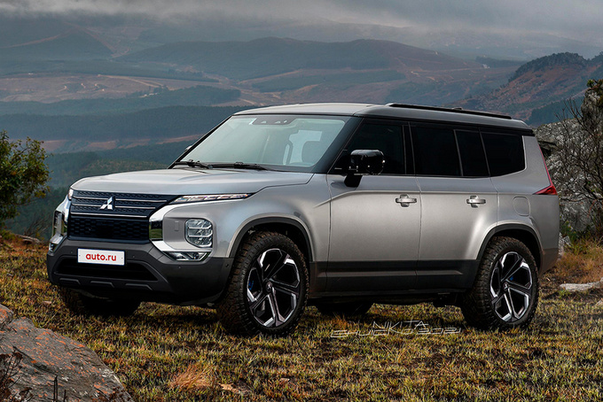 山猫再进化全新三菱帕杰罗渲染图曝光-图1