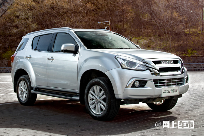 五十铃mu-x牧游侠增2.0t 比哈弗h9大 5月10日上市-图2