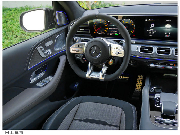 梅赛德斯-AMG新GLS 63实拍动力比宝马X5M还强-图5