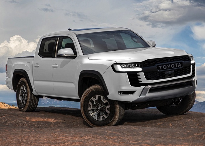 全新Hilux预计明年发布改用TNGA平台引入混动系统-图1