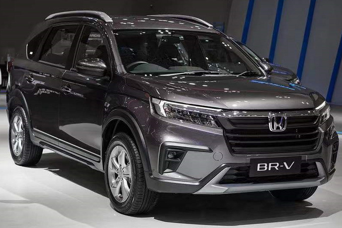 本田新小cr-v海外实拍配矩阵大灯/七座布局-图1