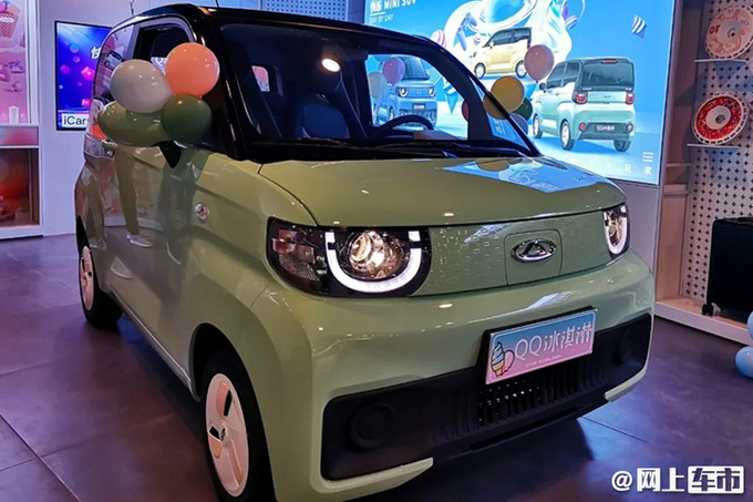 奇瑞qq冰淇淋到店订单超宏光miniev预售不到3万元下月上市