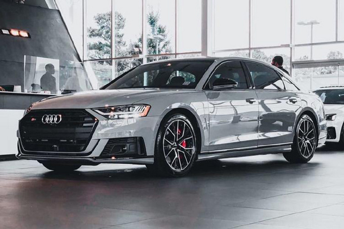 奥迪新款S8展厅实拍4.0T+48V轻混/国内轴距加长-图1