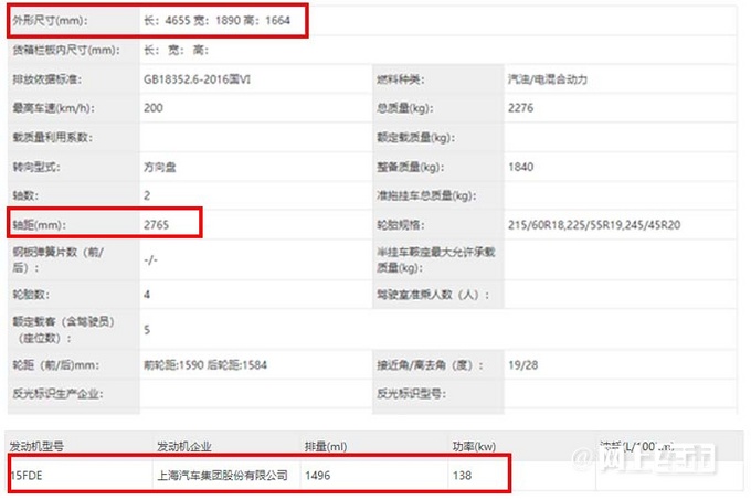 荣威新款eRX5实拍曝光动力更强 预计卖15万起-图5