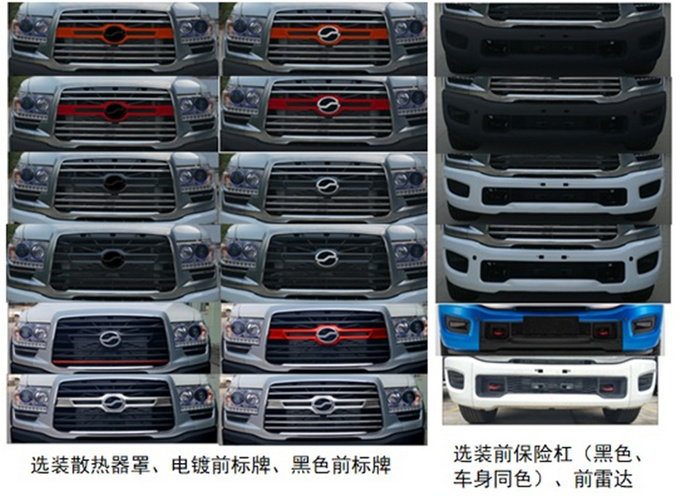 中兴威狮G7猎装版汽油8AT曝光搭载蜂巢2.0T动力-图3