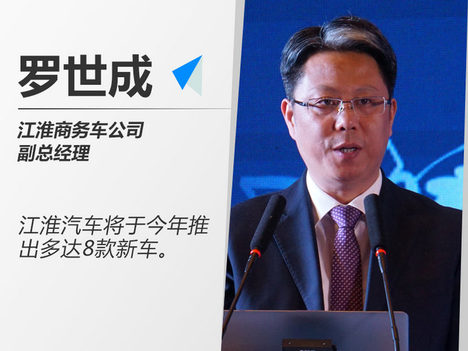 江淮开启新一轮产品攻势 年内将推8款新车型-图1