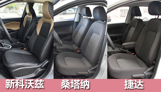 10万元品质家轿之选 新科沃兹捷达桑塔纳同价你买谁-图8