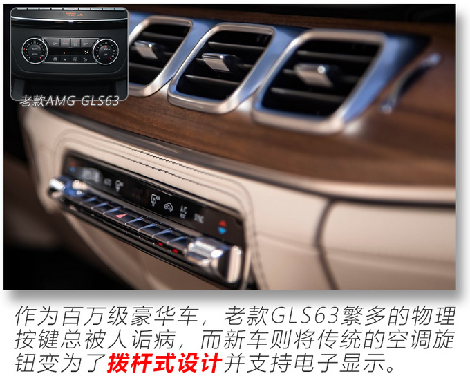 搭4.0T V8引擎 4.2秒破百 解读全新AMG GLS 63-图10