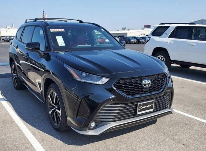 丰田汉兰达xse实拍 搭3.5l v6引擎/运动范十足-图1