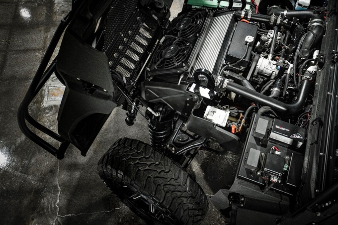 美国军用版悍马H1皮卡曝光 V8动力排量6.1L-图4