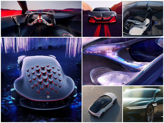 2021上海车展这5款豪华品牌概念车定义未来豪华