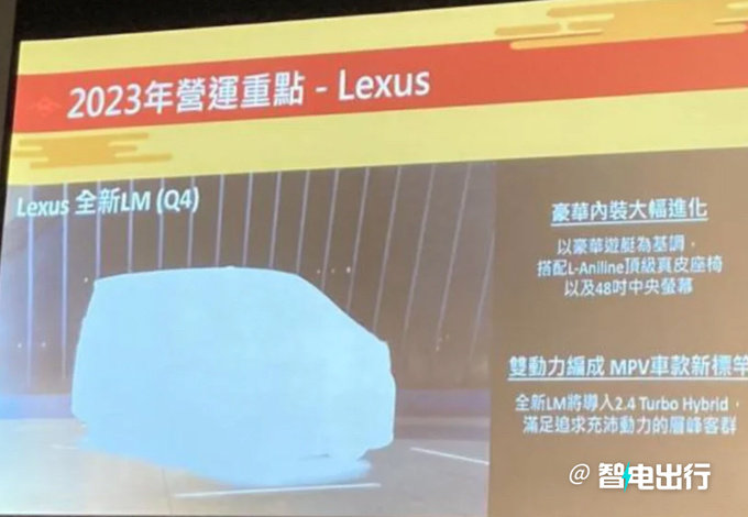 雷克萨斯全新MPV曝光尺寸加长/今年四季度发布-图3