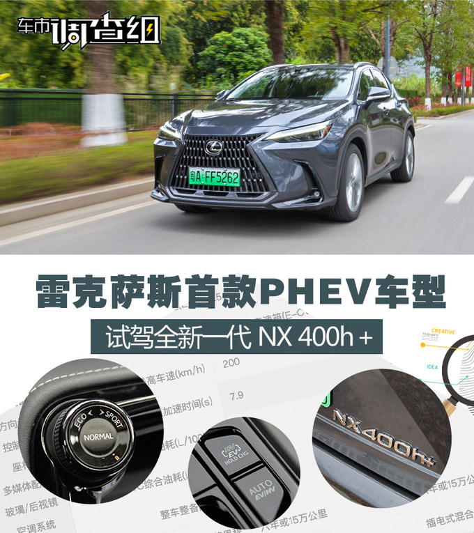 雷克萨斯首款PHEV车型有哪些惊喜试驾全新一代NX 400h+-图4