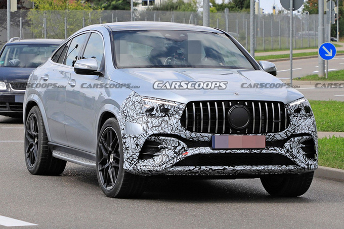 梅赛德斯-AMG GLE Coupe谍照与宝马X6 M选谁-图1