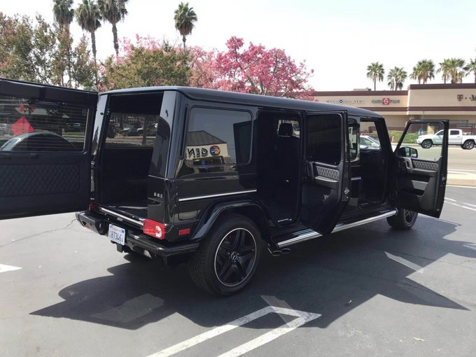 奔驰g63amg 5.98米加长版马上到港480万-图5