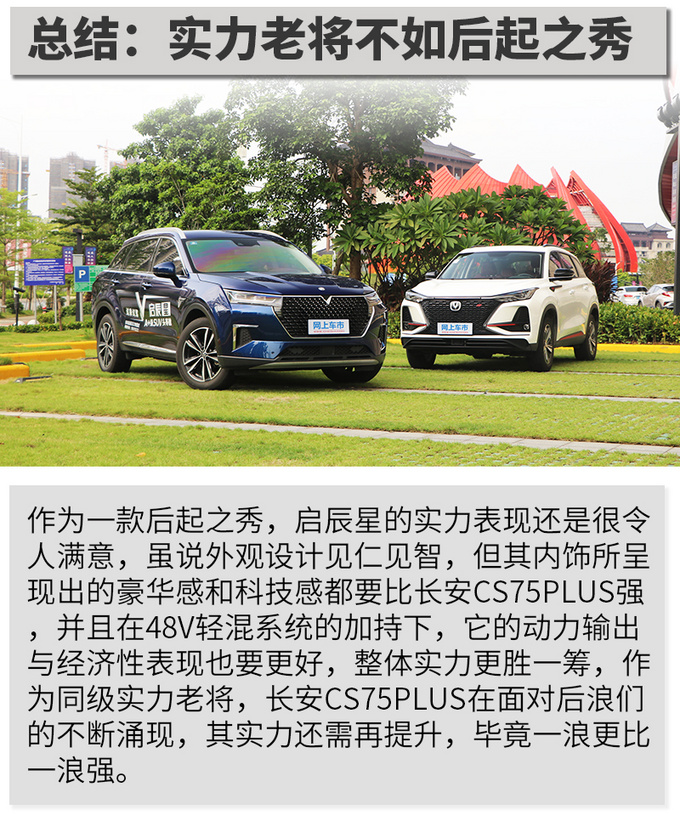 15万级别内品质标杆之争 启辰星对比长安CS75PLUS-图14