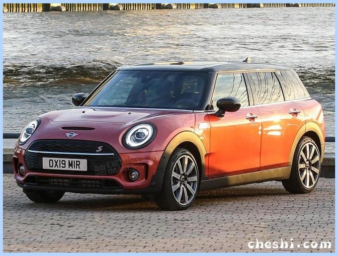 新款MINI CLUBMAN实车曝光换装全新尾灯组-图1