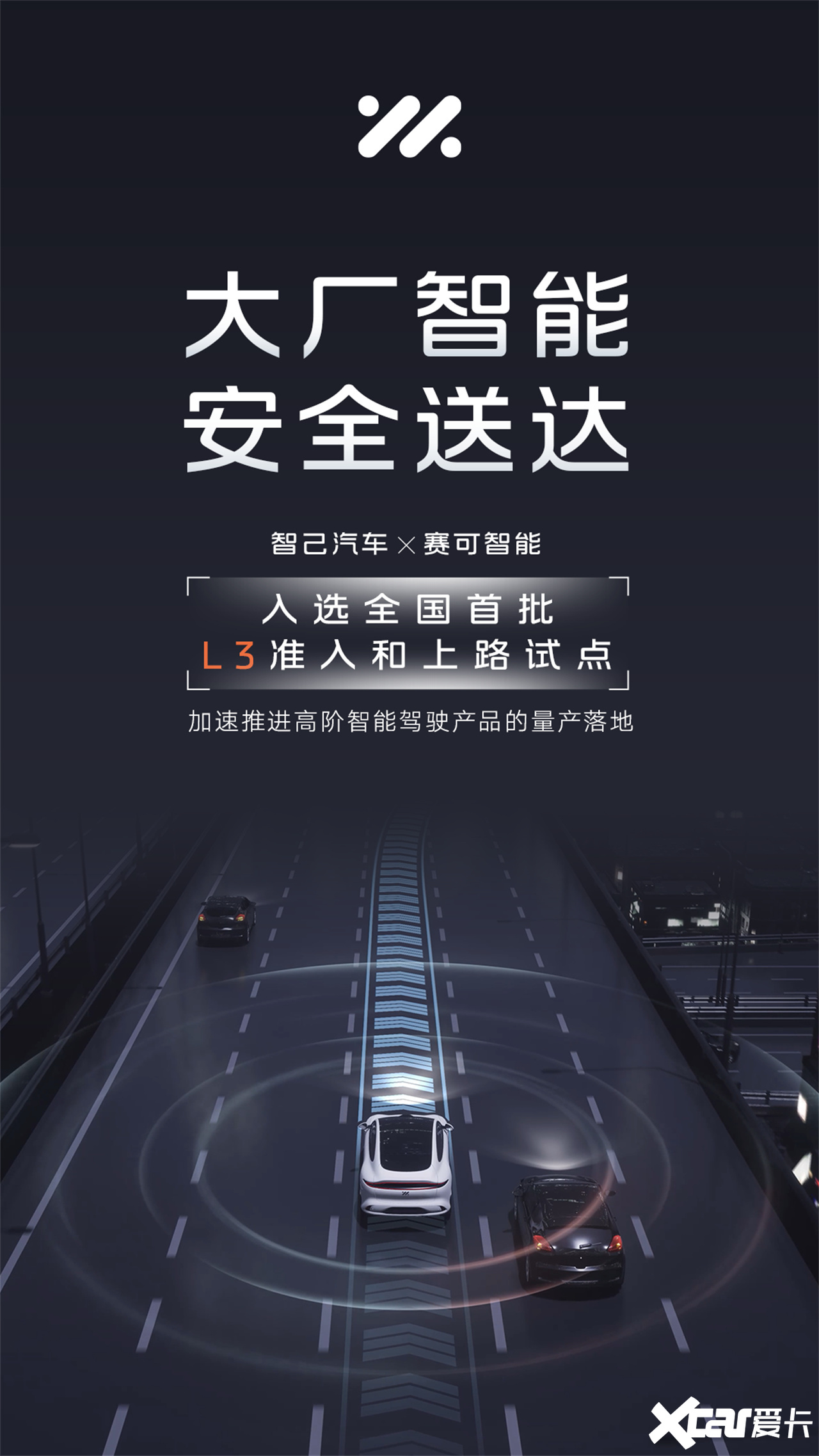智己汽车联合赛可智能入选首批L3自动驾驶准入和上路试点名单-图1