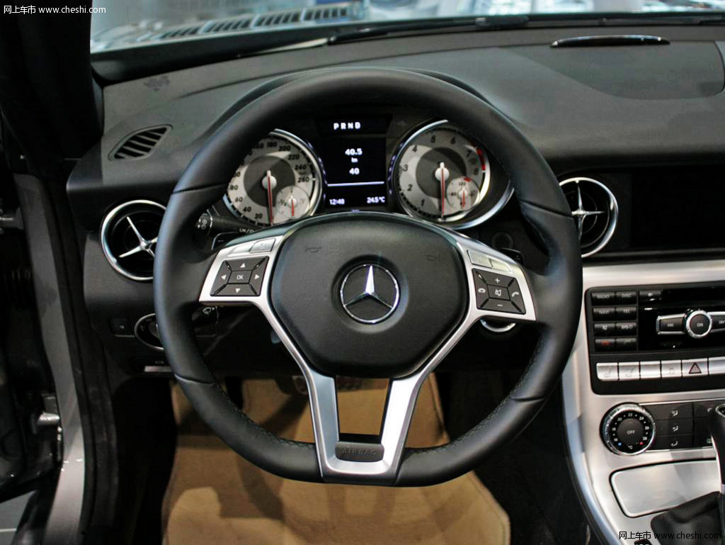 奔驰slk 2011款 slk2001.8t 时尚型内饰中控图片(4/25)_网上车市