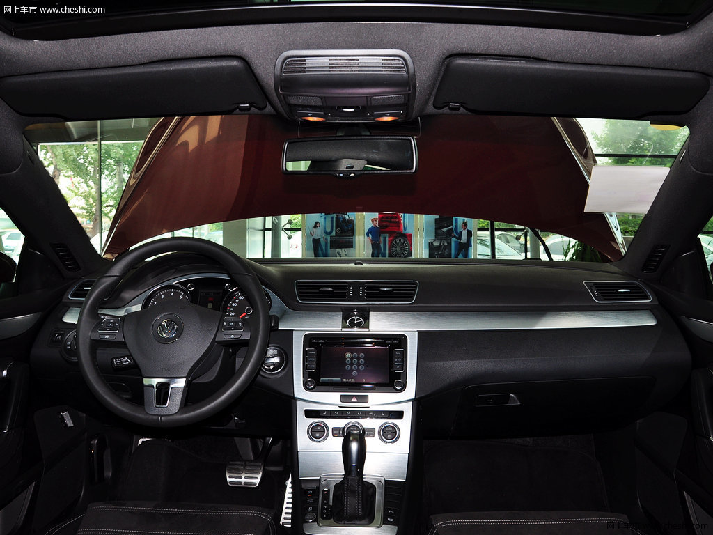 冬季红大众cc 2013款 2.0tsi dsg尊贵型内饰中控图片(1/19)_网上车市
