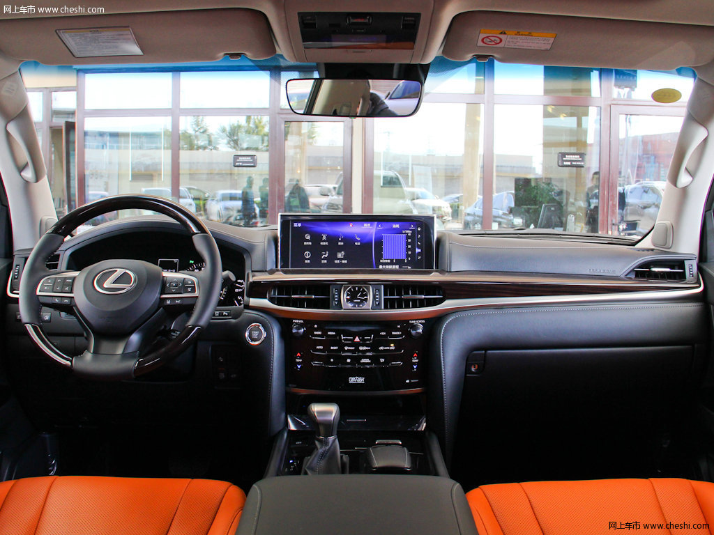 珍珠白雷克萨斯lx 2016款 570尊贵豪华版内饰中控图片(1/58)_网上车市