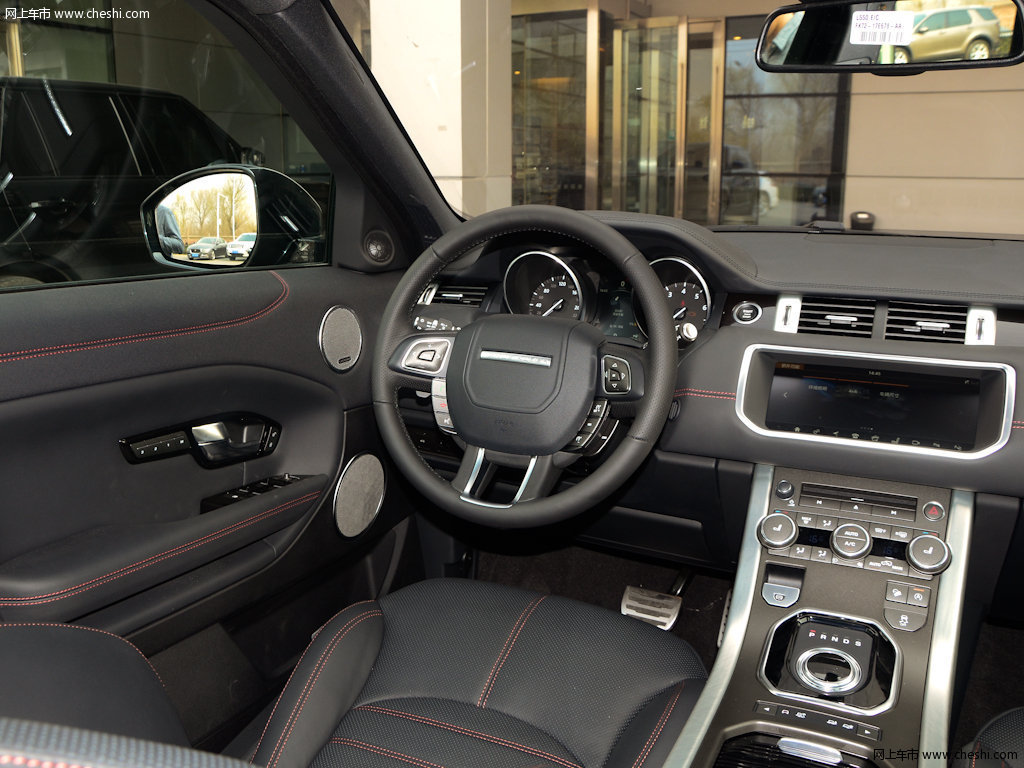 揽胜极光 2017款 2.0t绚黑限量版内饰中控图片(9/56)_网上车市