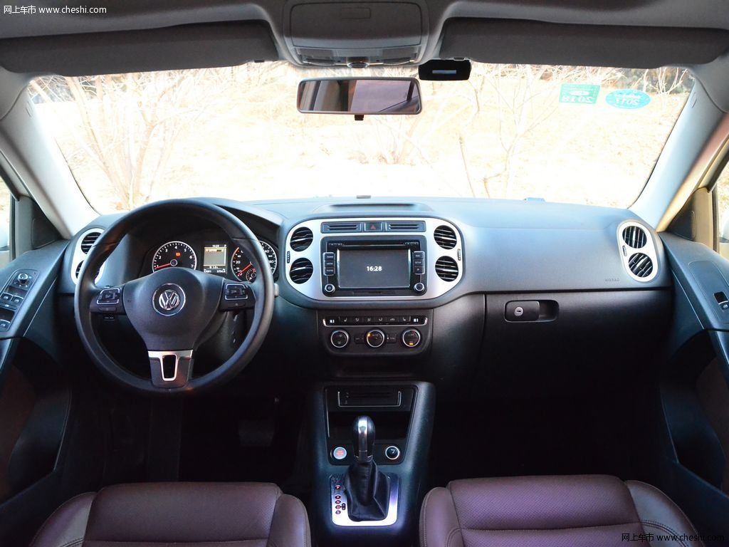 途观2017款 300tsi自动两驱丝绸之路舒适版内饰中控图片(1/40)_网上车